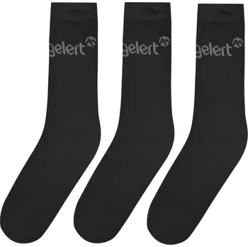 Gelert 3 Pk Thermal Socks Mens Size 7-11 Black Mens 7-11