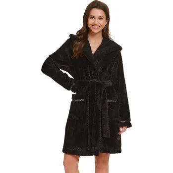 Dámský župan Dámský župan DOCTOR NAP SWW.5208 BLACK L 0