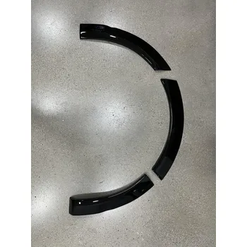 Blatník karosérie Plastové lemy blatníků pro VOLKSWAGEN Transporter T6 2015-2019 (černý lesk) s TÜV