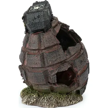 Dekorace do akvária Happet Zrezivělý granát - Dekorace do akvária