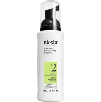 Vlasová regenerace Nioxin System-2-Prirodni-vlasy Viditelne-ridnouci-vlasyProti pokročilému řídnutí přírodních vlasůScalp & Hair Treatment 100 ml (4&nbsp;290,00 Kč / 1 l)