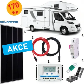 solární set 170Wp sestava KARAVAN - AKCE