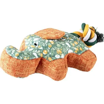 Hračka pro psa Hračka plyš retro slon zelený Duvo+
