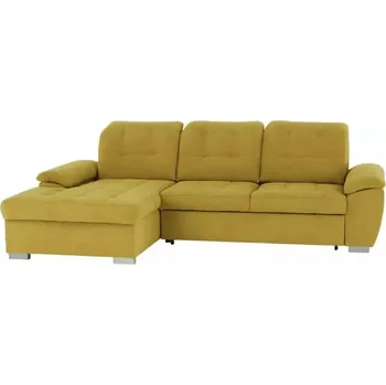 Sedací souprava Sedací souprava EVANGELIN levá, hořčicová - doprava zdarma - SLEVA 3% s kodem radost25