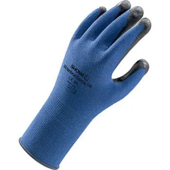 Pracovní rukavice Pracovní rukavice Showa Nitril Foam 380 - pracovní rukavice z nekonečného vlákna nylonu Velikost rukavic: 8/L