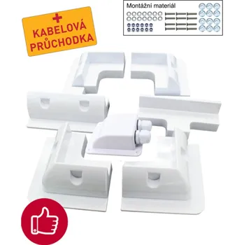držák na solární panel Sada plastových držáků pro lodě, jachty, marinfotky.