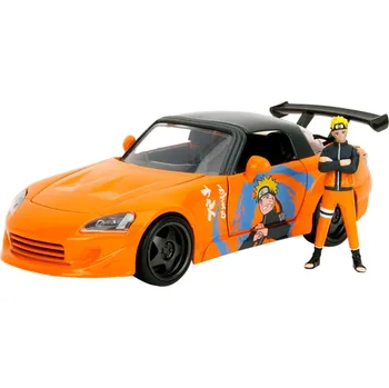 autíčko Jada Naruto 1:24 Závodní auto Honda S2000 r.v. 2001