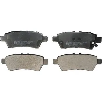 Brzdový systém Sada brzdových destiček, kotoučová brzda DENCKERMANN B110967