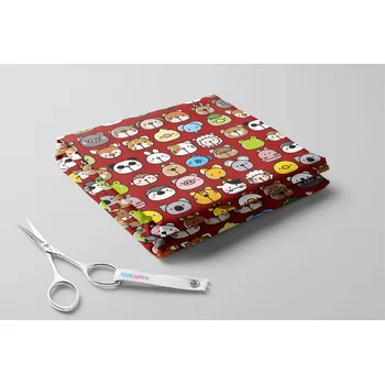 Softshell s beránkem, Barevná zvířátka Barva: Červená Ferrari