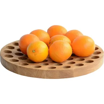 Mísa na ovoce z dubového dřeva Wireworks Geo, Ø 36 cm ID_327398