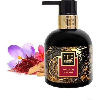 Mýdlo RED VELVET | exkluzivní šetrné tekuté mýdlo s glycerinem & Aloe vera | 320 ml Dedra