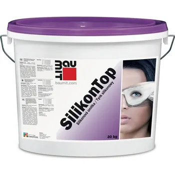 Omítka BAUMIT SilikonTop rýhovaná struktura 3mm 25kg