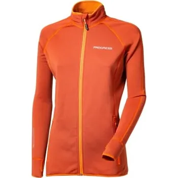 Dámské oblečení TISPA ECO dámská funkční sportovní mikina skořicová XL