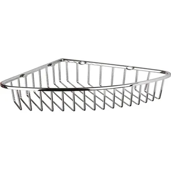 Drátěná police Polička do sprchy Bemeta Cytro rohová chrom