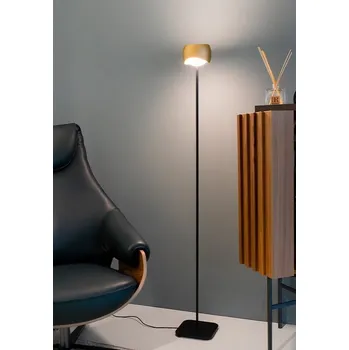 Stojací lampa OLIGO Stojací lampa CURVED matná černá (pouze noha) - OLIGO OL 44-845-10-23