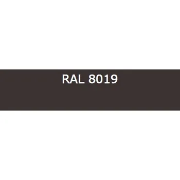 okap Klempířský prvek - Kotlík 330 /pr. 120mm barevný pozink - tmavě hnědý RAL 8019