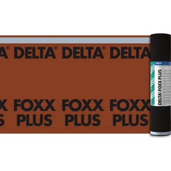 Střecha DÖRKEN - DELTA®-FOXX PLUS - difúzně otevřená fólie s integrovanými samolepícími okraji