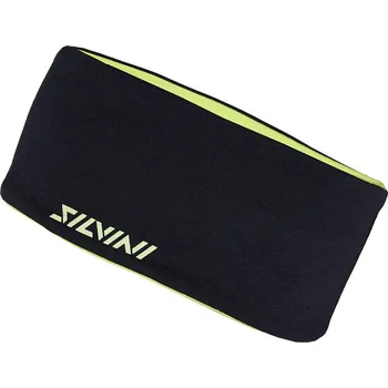 Čepice Silvini unisex čelenka UA1731 trebbia, black-lime velikost čepice: S/M