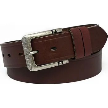 Opasek Pánský kožený pásek WILD brown, Obvod pasu / celková délka pásku 100cm