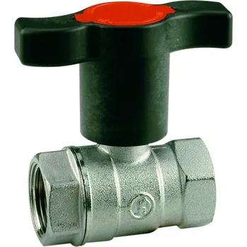 Ventil Kohout kulový Giacomini červený motýl, 6/4˝