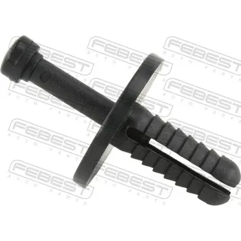 Lišta karosérie Klip, ozdobná / ochranná lišta FEBEST 88570-176