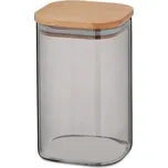 KELA Dóza skladovací sklo / dřevo NEA 1,5 l KL-10778