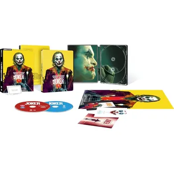 Blu-ray film Joker - 4K UHD BD + Blu-ray Steelbook sběratelská edice