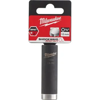 Gola hlavice MILWAUKEE Hlavice HEX 3/8" 12mm prodloužená 4932478024