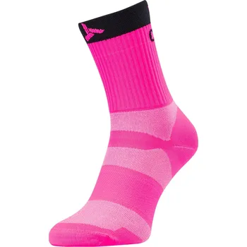 Pánská móda Silvini unisex ponožky UA1660 orato, pink-charcoal Velikost: 34-35