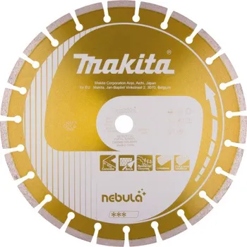 Řezný kotouč MAKITA B-54075 kotouč řezný diamantový Nebula 450x25.4mm B-54075, při nákupu nad 3500,-Kč doprava zdarma