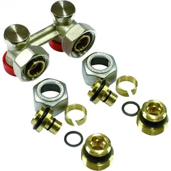 Fitinka Sada pro tělesa VK Giacomini rohová vnější, 3/4˝x 15