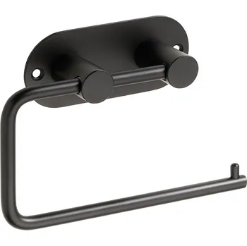 Držák toaletního papíru Bemeta Easy01 bez krytu černá