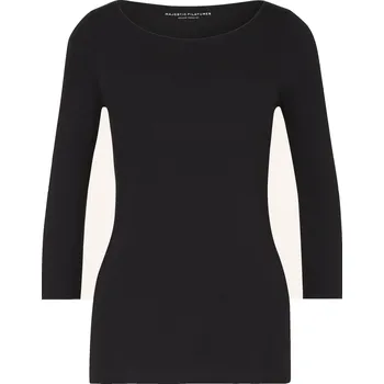 Dámské tričko Majestic Filatures Dámská Košile S 3/4 Rukávem, tmavě modrá, 34