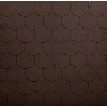 Střešní krytina TEGOLA Střešní šindel ECO ROOF Traditional 032 MIXED BROWN Bobrovka - mix hnědá