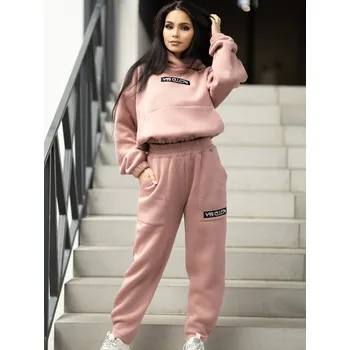 Tepláková souprava VSB RUBY v baby pink barvě , VELIKOST S/M