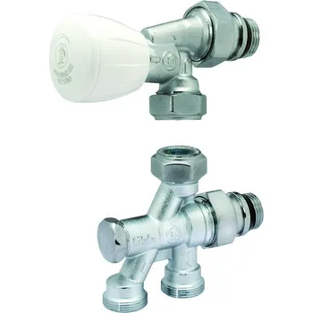 Ventil Souprava radiátorová 2-cestná Giacomini, 1/2˝ x 18