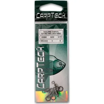 CarpTeck Obratlík s kroužkem Velikost: 3