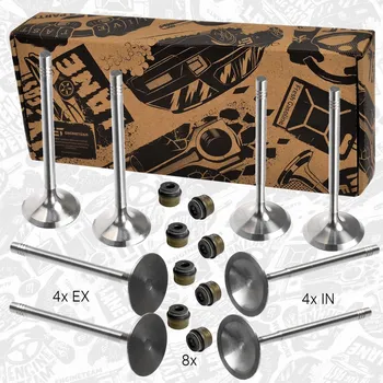 Ventil motoru Sada ventilů, sací/výfukový ventil ET ENGINETEAM VS0034