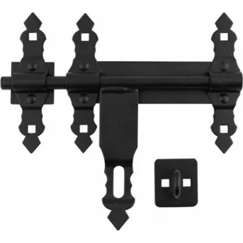 Tesařské kování DOMAX zástrč těžká černá 200x200x2,5mm WCZ200C 86512 DMX