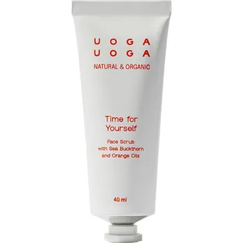 Pleťový peeling UOGA UOGA Vyživující pleťový peeling Time for Yourself s rakytníkem 40 ml