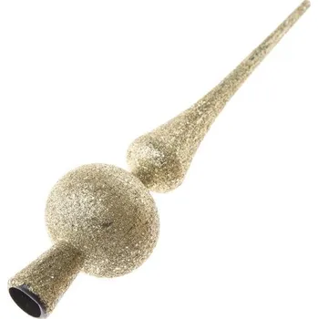 Vánoce Casa de Engel Plastová špička na vánoční stromek zlatá