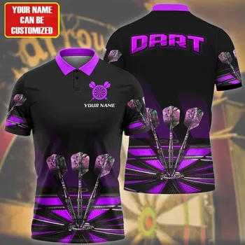 Dámské tričko Dresy pro tým Darts Tričko s 3D potiskem CS456 Velikost: 3XL, Barva (Varianta): Polo košile 6