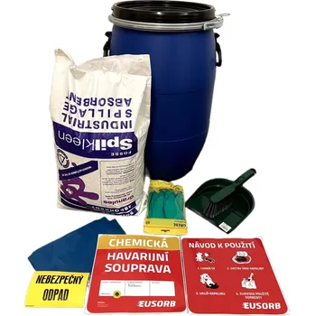 Sorbent Havarijní souprava se sypkými sorbenty HSB 60, chemická, 10 l