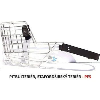Náhubek pro psa Mr. Rozchov Náhubek kovový - Pitbulteriér, Stafordširský teriér - pes