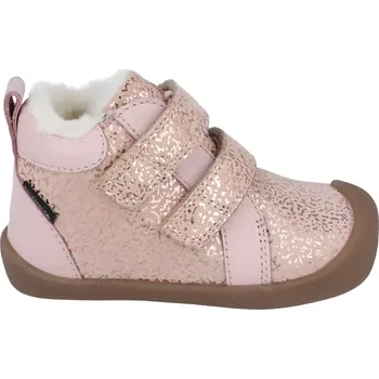 Dívčí zimní obuv Zimní barefoot boty Bundgaard Bloom Tex rose gold 20