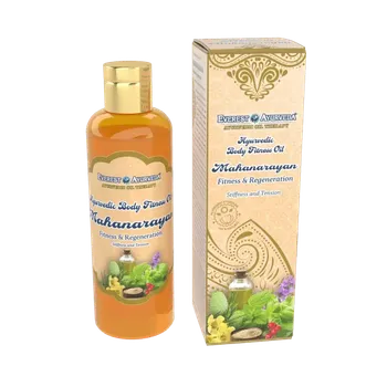 Masážní přípravek MAHANARAYAN masážní OLEJ Fitness & regenerace (ayurvédské tělové oleje)