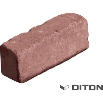 DITON Retro obrubník, palisáda - 39/19/9 okrová - povrch history