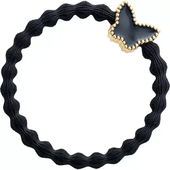 Enamel Gold Butterfly Black