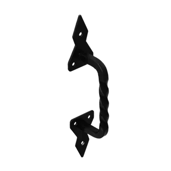 Tesařské kování DOMAX držák ozdobný černý 130mm UZD130 79962 DMX