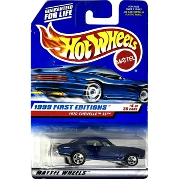 autíčko HOT WHEELS - 1970 Chevelle SS Blue (E7)